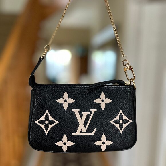 Louis Vuitton Mini Pochette Empreinte Embossed Leather - Authentic - Picture 1 of 17